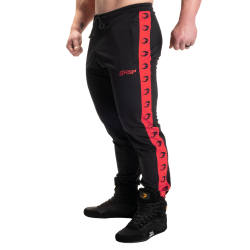 Gasp - Track Suit Pants, Black/Red