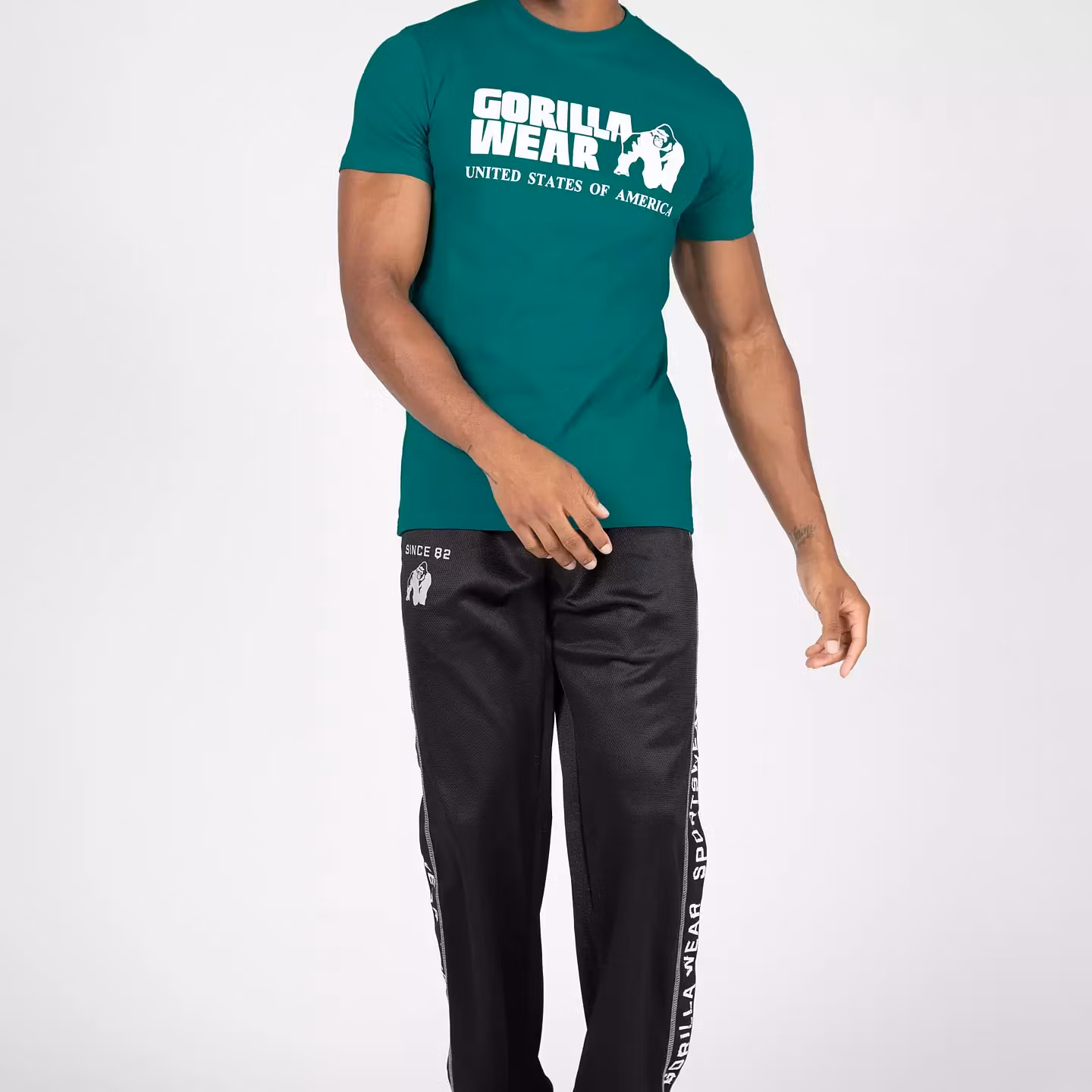 Gorilla Wear - Classic T-Shirt, teal green