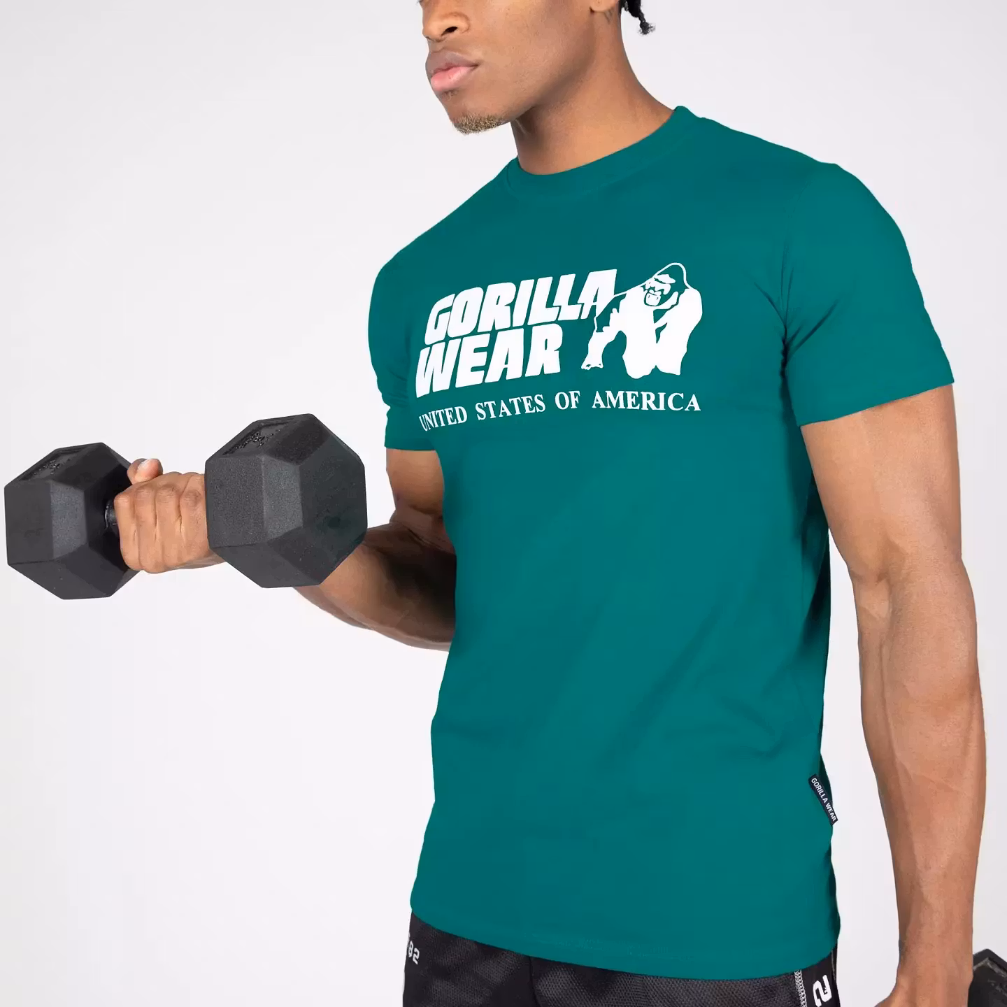 Gorilla Wear - Classic T-Shirt, teal green