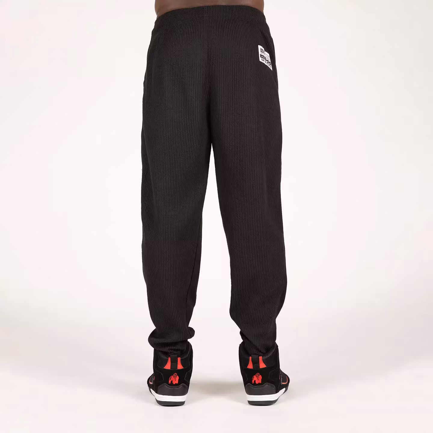 Augustine Old School pants, black/red