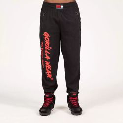 Augustine Old School pants, black/red