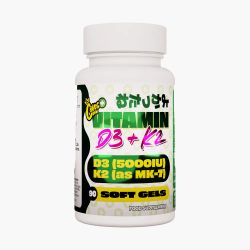 Chaos Crew - Vitamin D3+K2 (90 Soft gels)