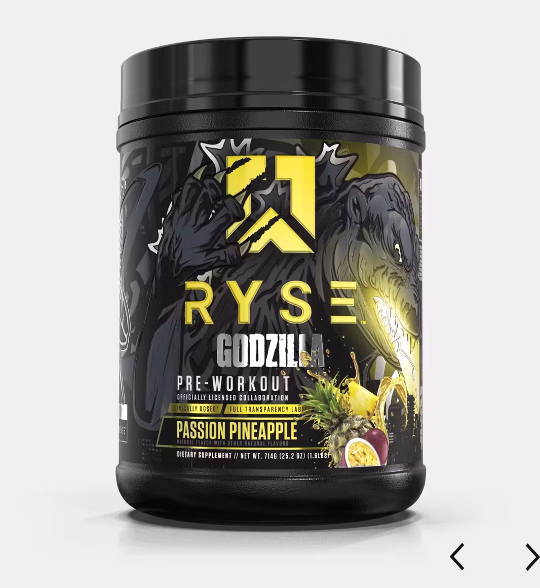 RYSE SUPPS - GODZILLA - Pre-Workout