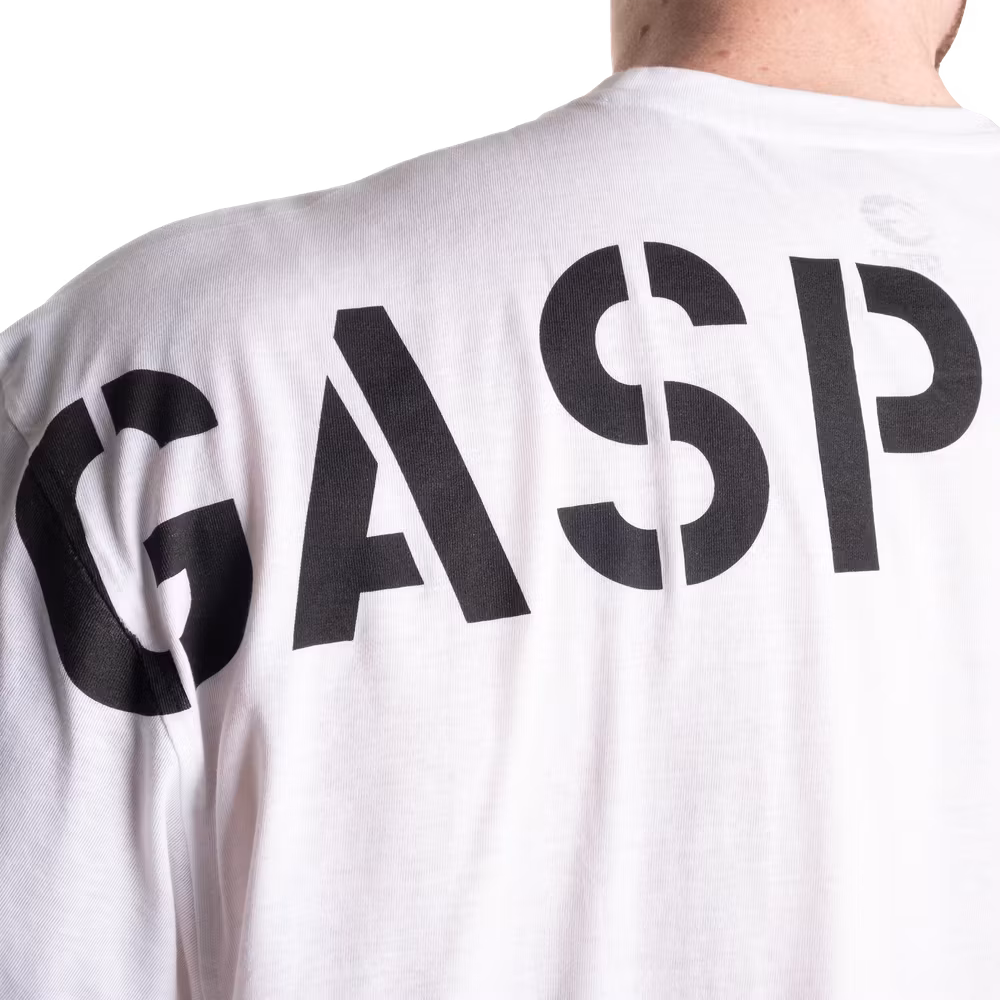 Gasp - Division Iron Tee, White