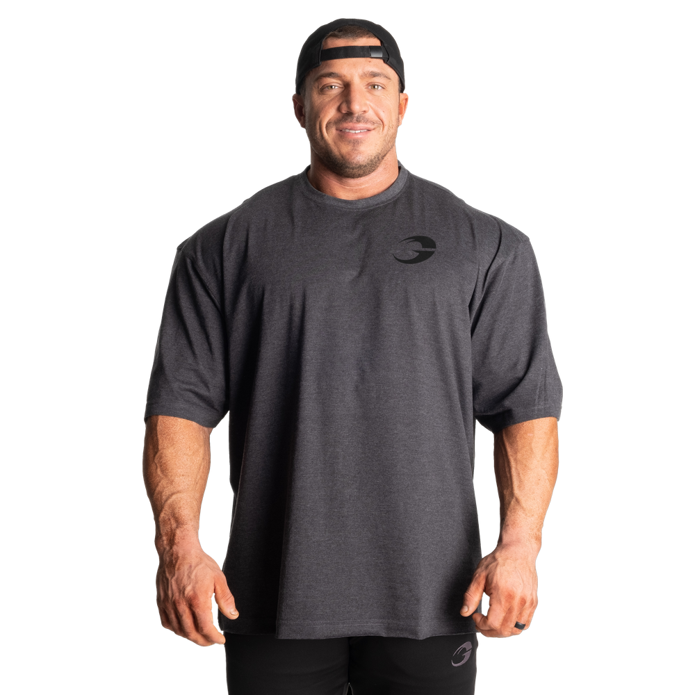 Gasp - Division Iron Tee, Dark Grey Melange