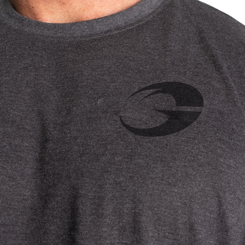 Gasp - Division Iron Tee, Dark Grey Melange