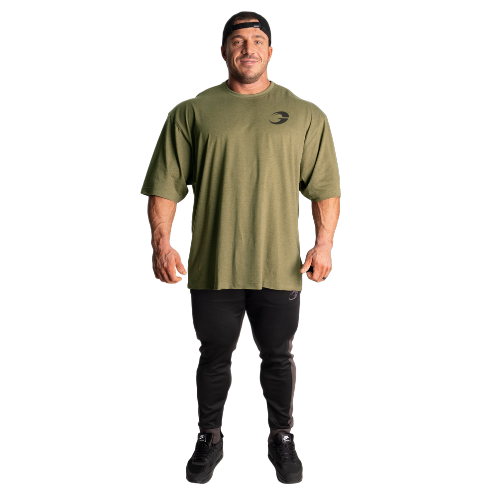 Gasp - Division Iron Tee, Army Green Melange