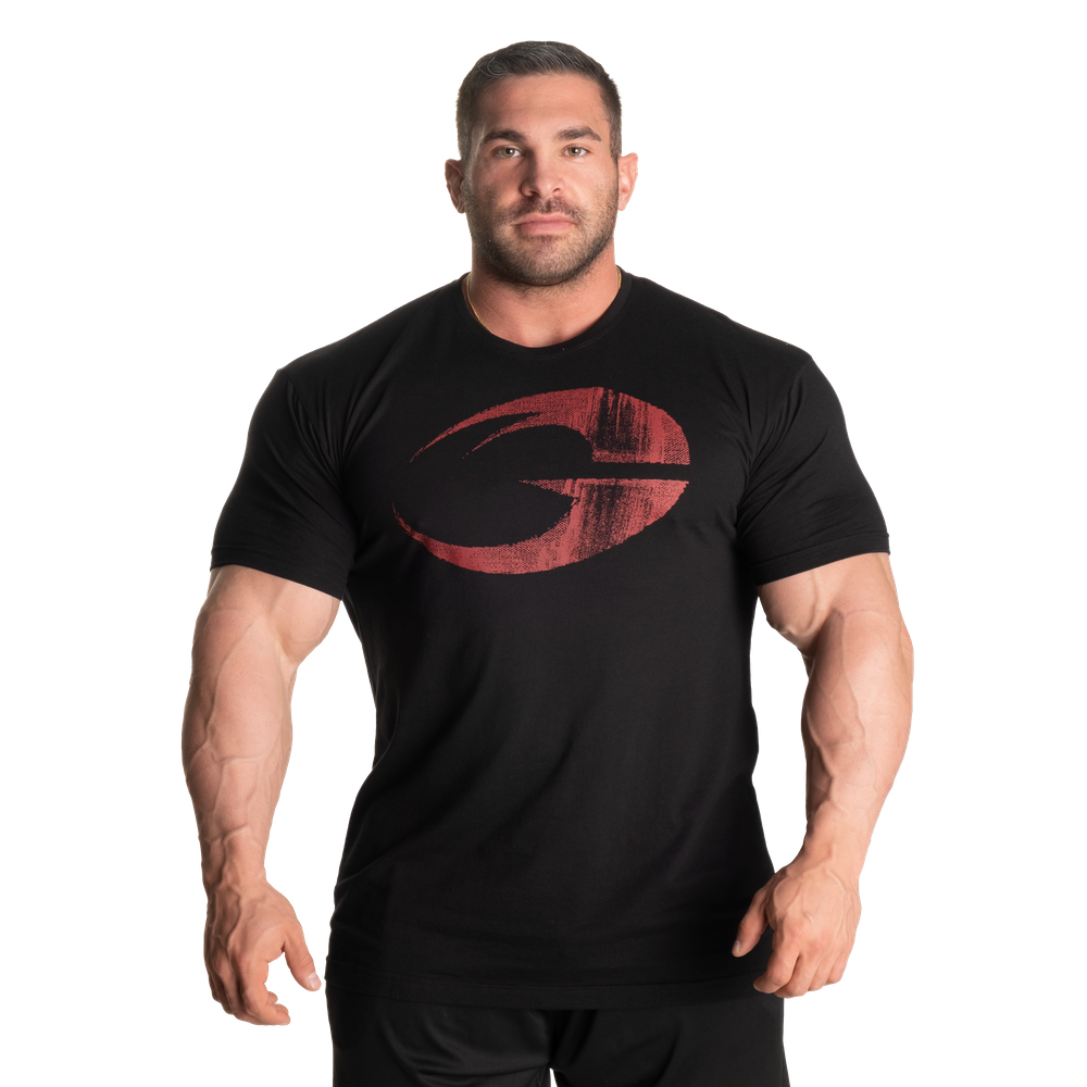 Gasp - Cadet Tee, black/red