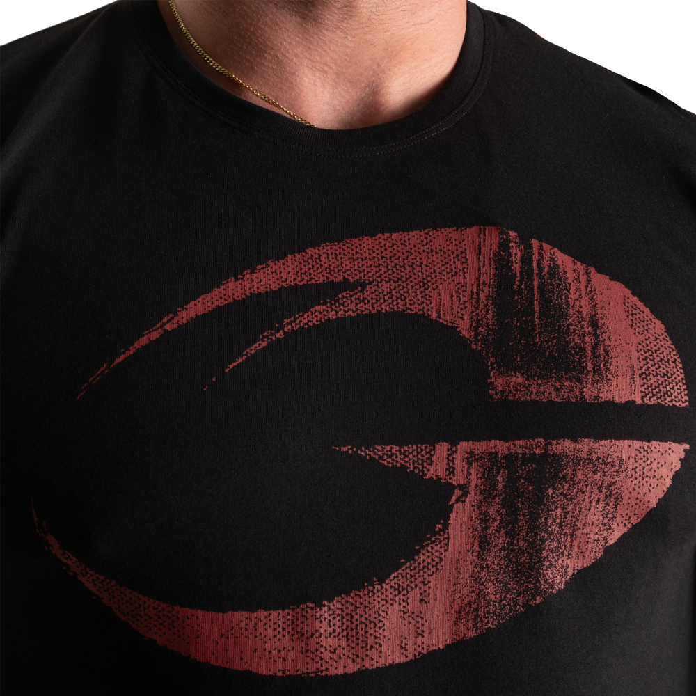 Gasp - Cadet Tee, black/red