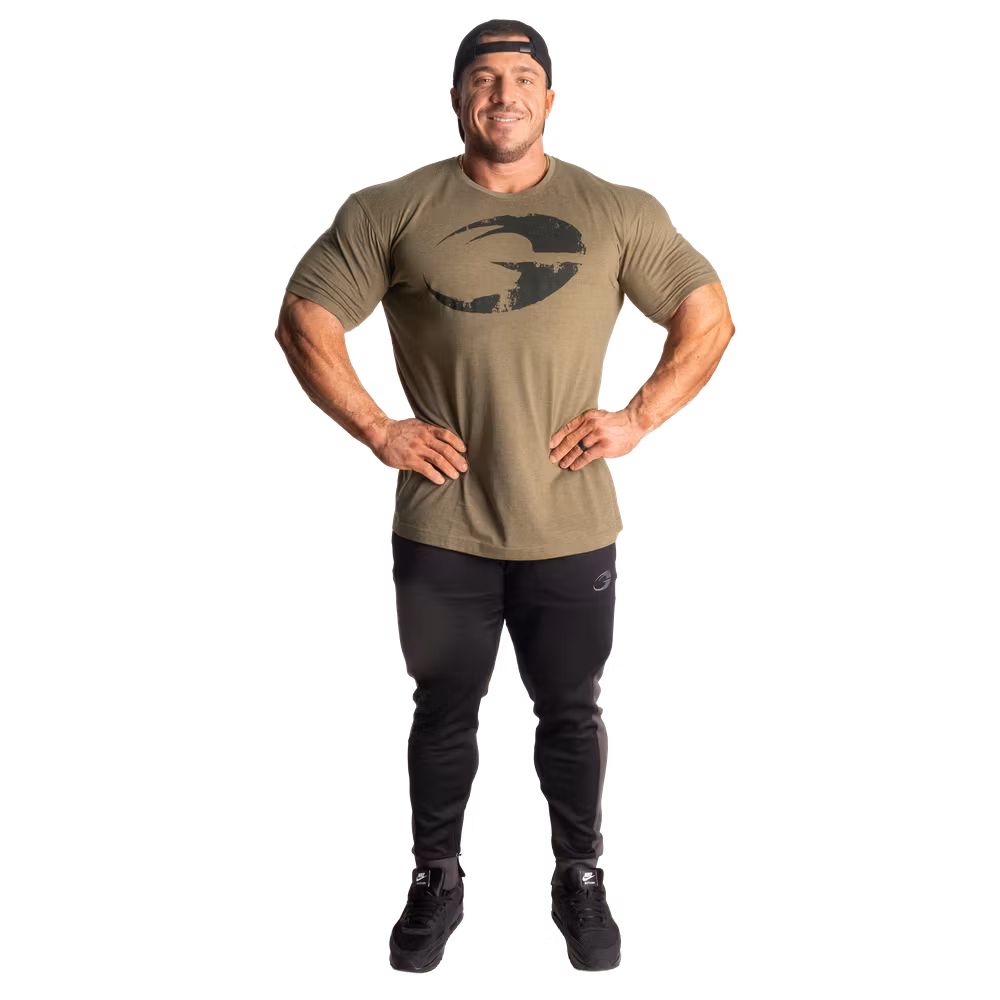 Gasp - Cadet Tee, Army Green Melange