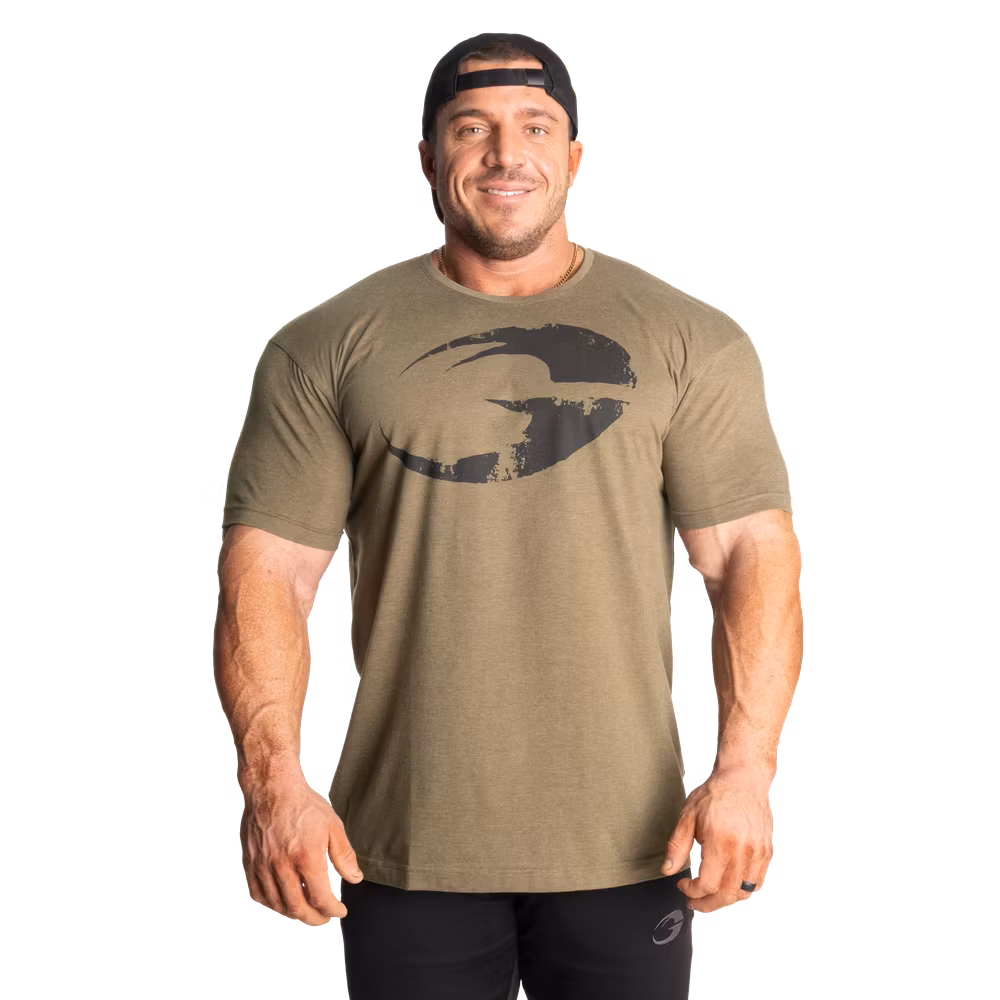 Gasp - Cadet Tee, Army Green Melange