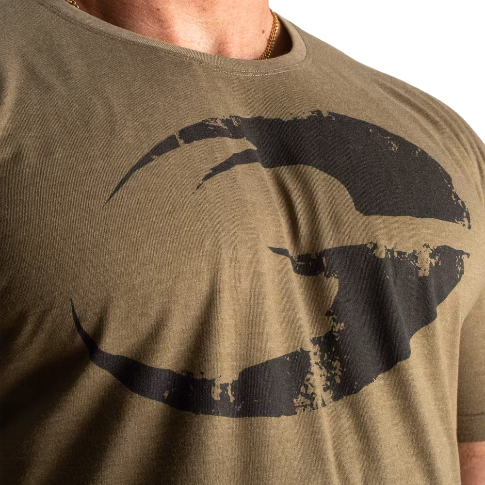 Gasp - Cadet Tee, Army Green Melange