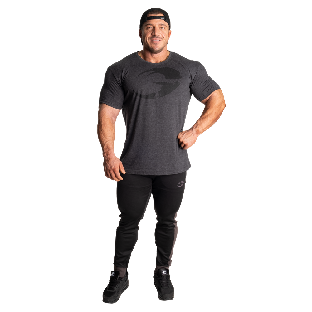 Gasp - Cadet Tee, Dark Grey Melange
