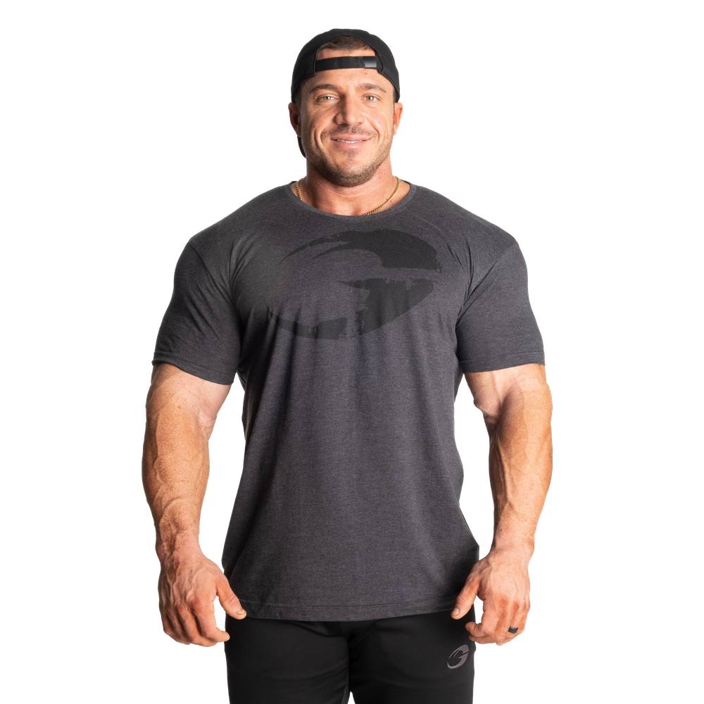 Gasp - Cadet Tee, Dark Grey Melange
