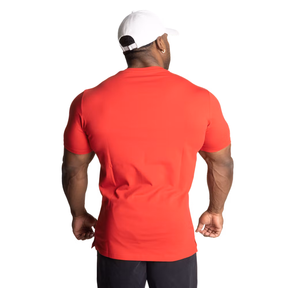 Better Bodies - Basic Tapered Tee, Chili Red