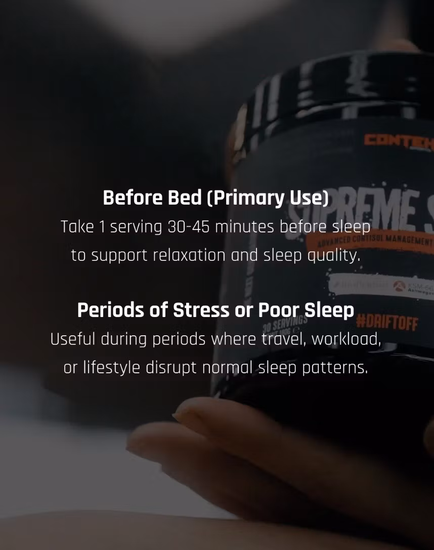 CONTEH Sports - SUPREME SLEEP