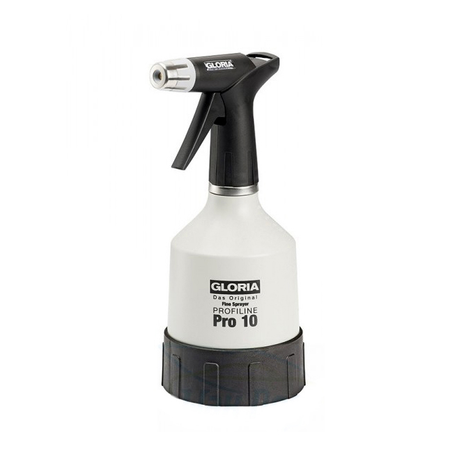 Handtryckspruta GLORIA Pro 10 1l pH 5-9