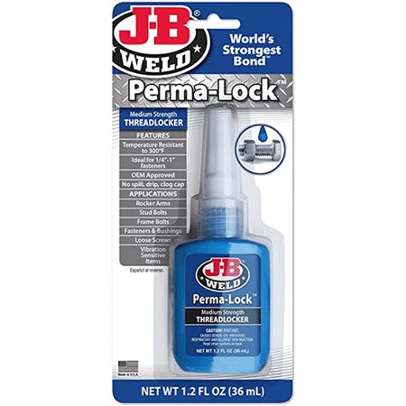 JB Weld – Perma Lock Blå – Medium Styrka