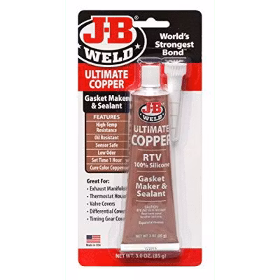 JB Weld Ultimate Copper Silicone – Packning/tätning 85gr