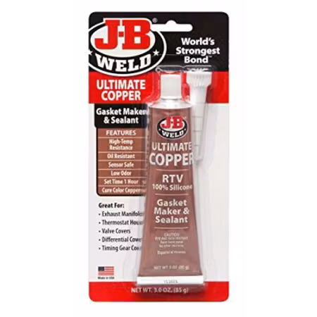 JB Weld Ultimate Copper Silicone – Packning/tätning 85gr