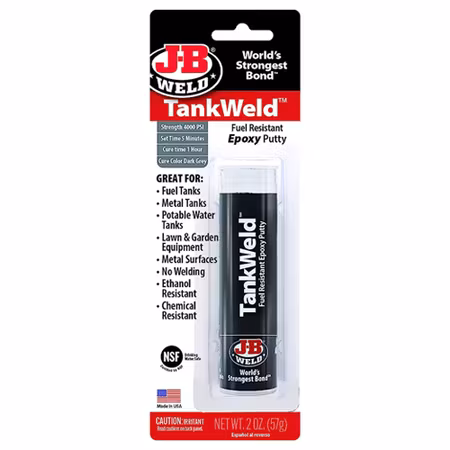 JB Weld Tank Weld