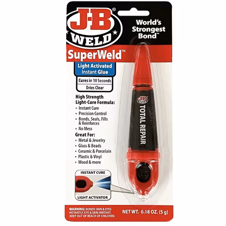 JB Weld Super Weld Total Repair, Ljusaktiverat