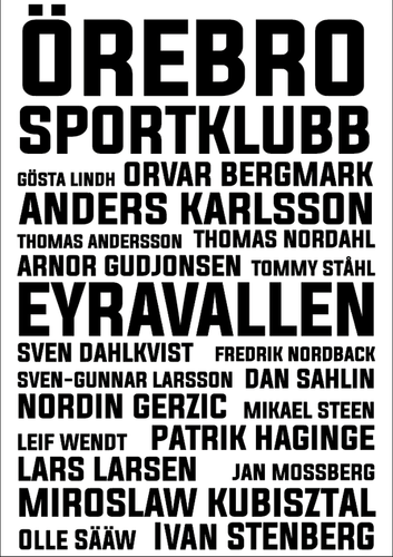 Poster "Legender"