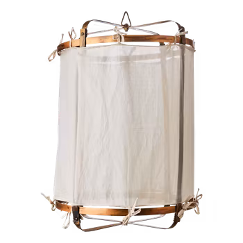 Metal & textile lantern