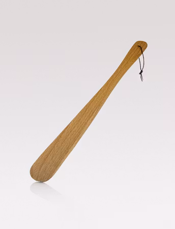 Wooden shoe horn