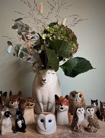 Hand painted - Otter jug