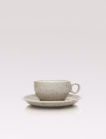 Porcelain - Espresso cup and saucer