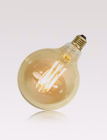 E27 - G125 Vintage Gold dimmable