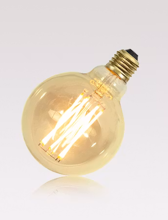 E27 - G95 Vintage gold dimmable