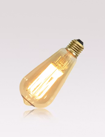 E27 - ST64 Vintage Gold dimmable