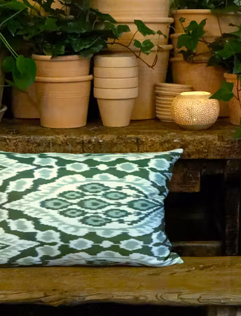 Handmade - Ikat cushion cover