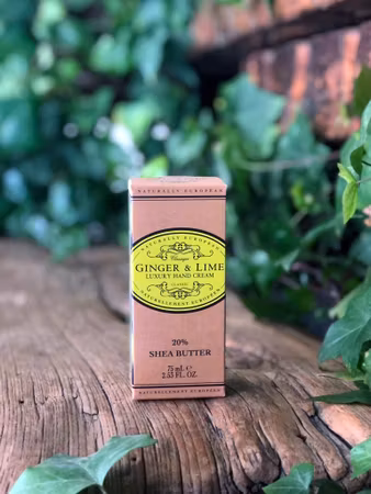 Ginger and lime hand cream