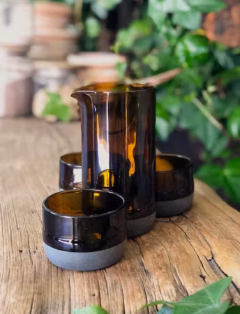 Upcycled - Carafe brown
