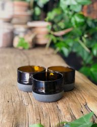 Upcycled - Glasses brown