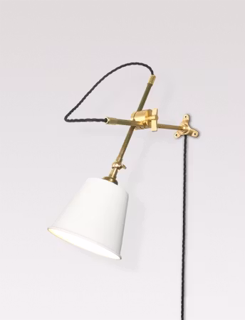 Handmade - Articulating wall light