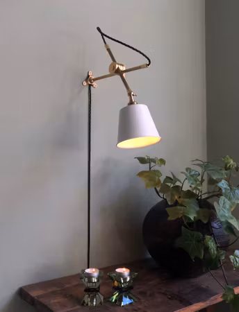 Handmade - Articulating wall light