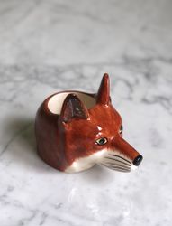 Hand painted - Fox egg cup