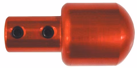Rasphandtag USA aluminium (röd/blank)