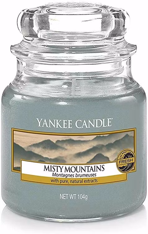 Yankee Candle - Misty Mountains - Mellan doftljus