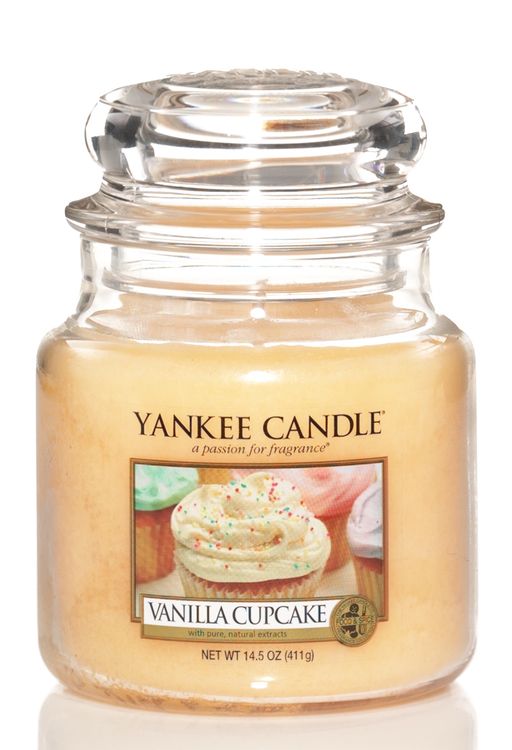 Yankee Candle Vanilla Cupcake medium doftljus