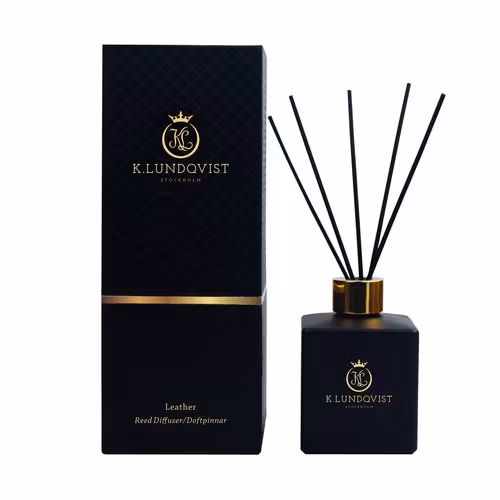 K. Lundqvist - Doftpinnar - Leather - Ek, balsamico och citrus  (Utgående modell)