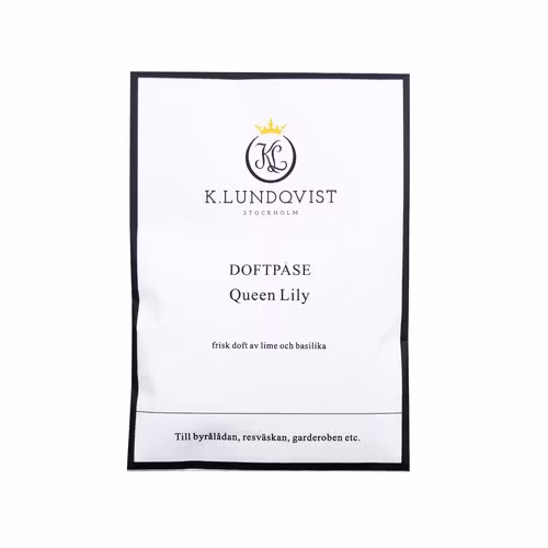 K. Lundqvist - Doftpåse Queen Lily - Siciliansk lime, basilika och liljor  (Utgående modell)