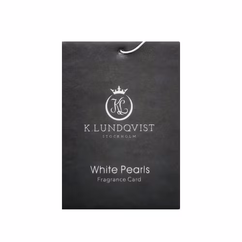 K. Lundqvist - Bildoft White Pearls - Nytvättat  (Utgående modell) - SLUT HOS TILLVERKARE!