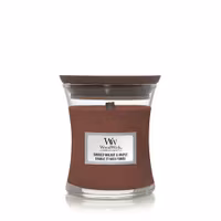 WoodWick - Smoked Walnut & Maple - Litet Doftljus