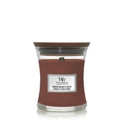 WoodWick - Smoked Walnut & Maple - Litet Doftljus