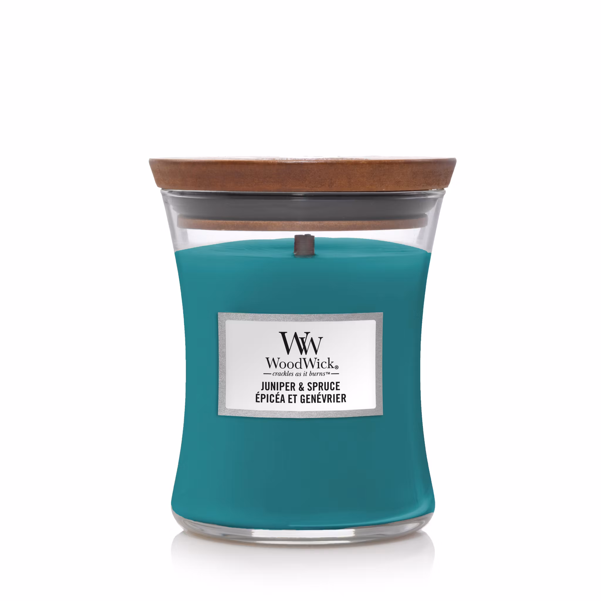WoodWick - Juniper & Spruce - Medium Doftljus
